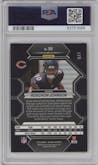Roschon Johnson from the 2023 Panini Mosaic set featuring a Choice Black Gold parallel graded by PSA and given an overall grade of 10.