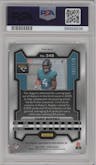Tank Bigsby from the 2023 Panini Prizm set featuring a Red Wave parallel graded by PSA and given an overall grade of 9.