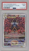 Hisuian Samurott VSTAR
 from the 2023 Pokemon SWSH set graded by PSA and given an overall grade of 9.