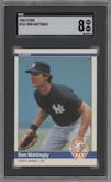 Don Mattingly  from the 1984 Fleer set graded by SGC and given an overall grade of 8.