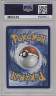 Raging Bolt ex from the 2024 Pokemon SV set graded by PSA and given an overall grade of 10.