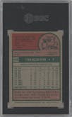 Nolan Ryan from the 1975 Topps set graded by SGC and given an overall grade of 6.
