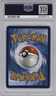 Sylveon V from the 2021 Pokemon SWSH set graded by PSA and given an overall grade of 10.