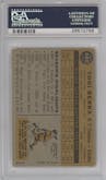 Yogi Berra from the 1960 Topps set graded by PSA and given an overall grade of 2.5.