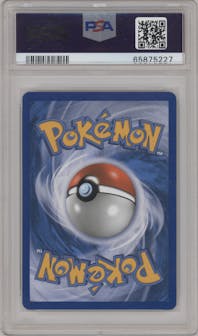 Chimchar from the 2007 Pokemon set graded by PSA and given an overall grade of 9.