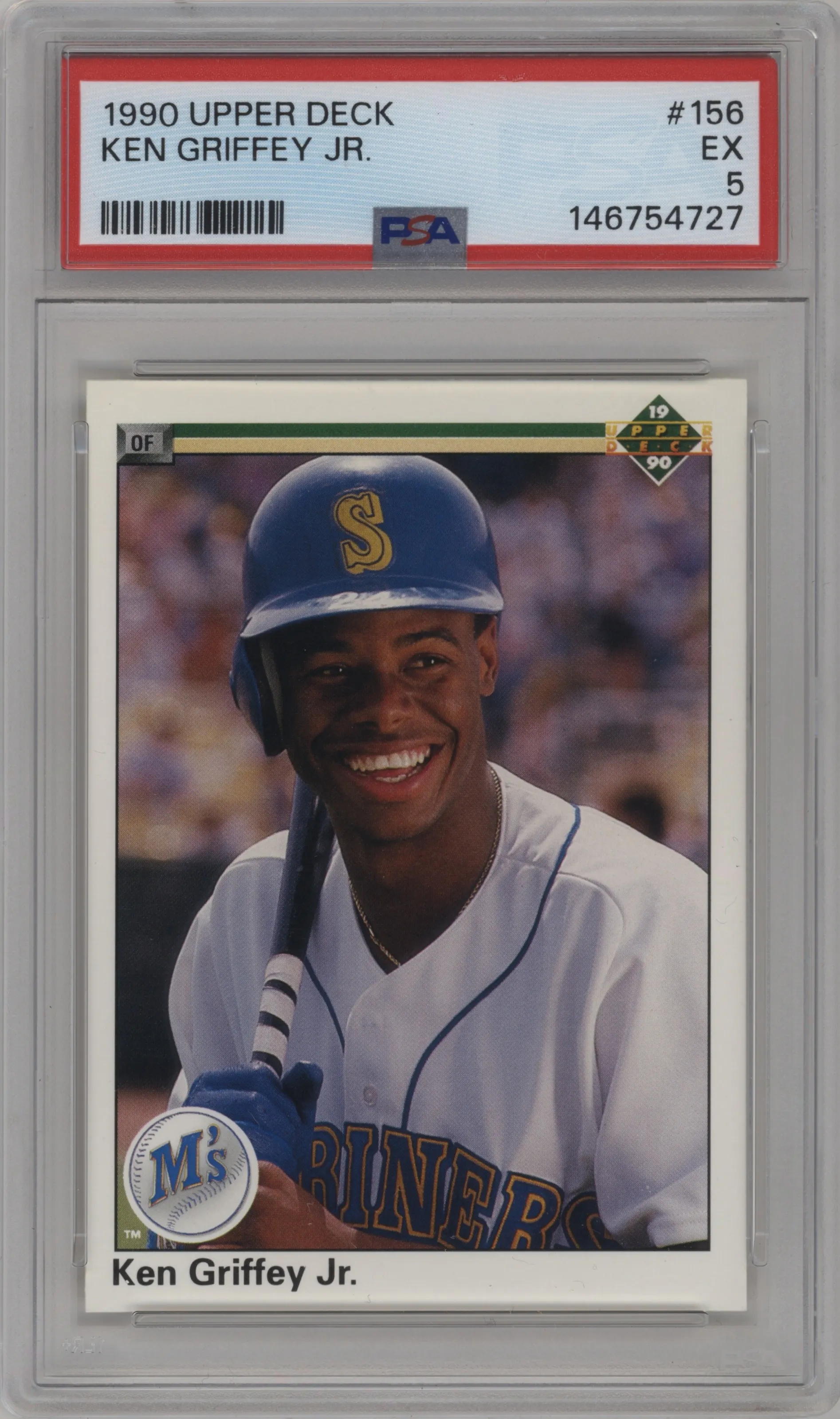 1990 Upper Deck Ken Griffey Jr. PSA 5