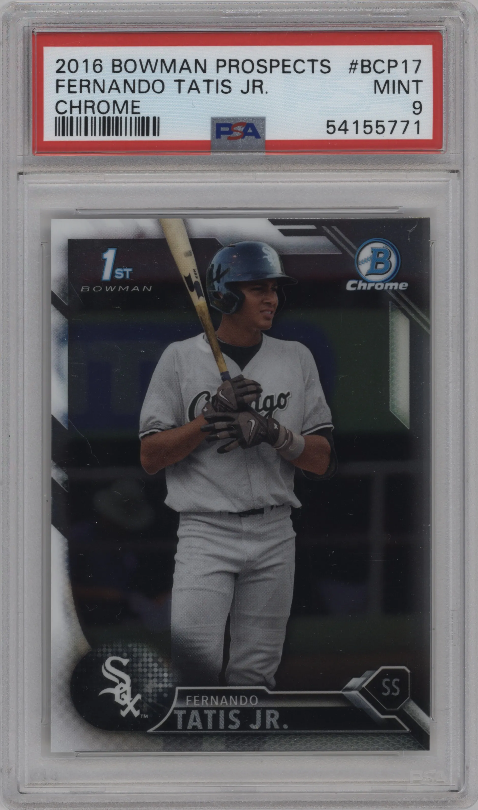 2016 Bowman Chr.Pros. Fernando Tatis Jr. PSA 9