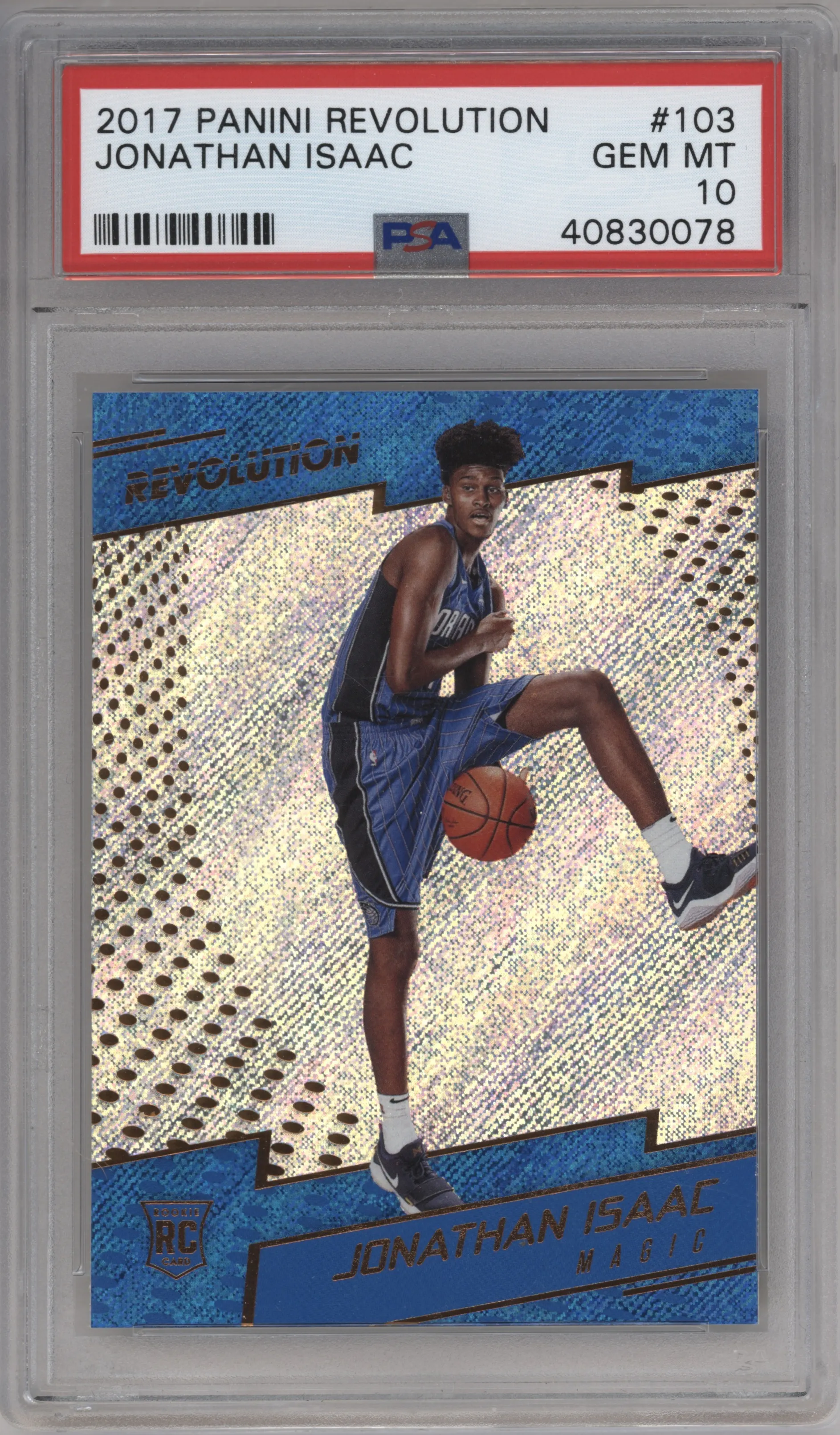 2017 Panini Revolution Jonathan Isaac #103 PSA 10