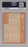 Ernie Banks from the 1964 Topps set graded by PSA and given an overall grade of 2.