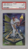 Greg Maddux	 from the 1995 Zenith set graded by PSA and given an overall grade of 9.