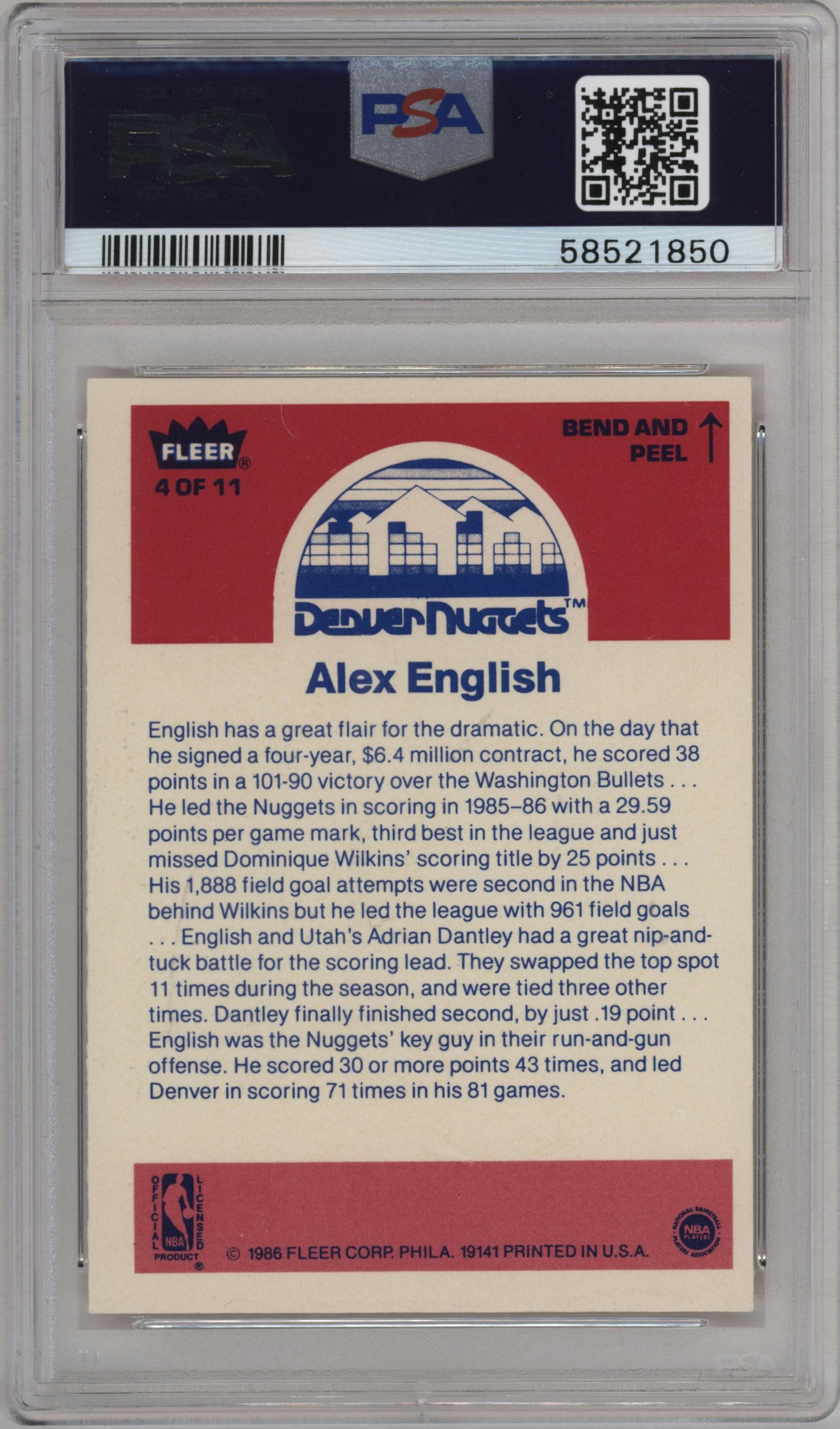 Alex English