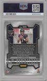 C.J. Stroud from the 2023 Panini Prizm set graded by PSA and given an overall grade of 10.