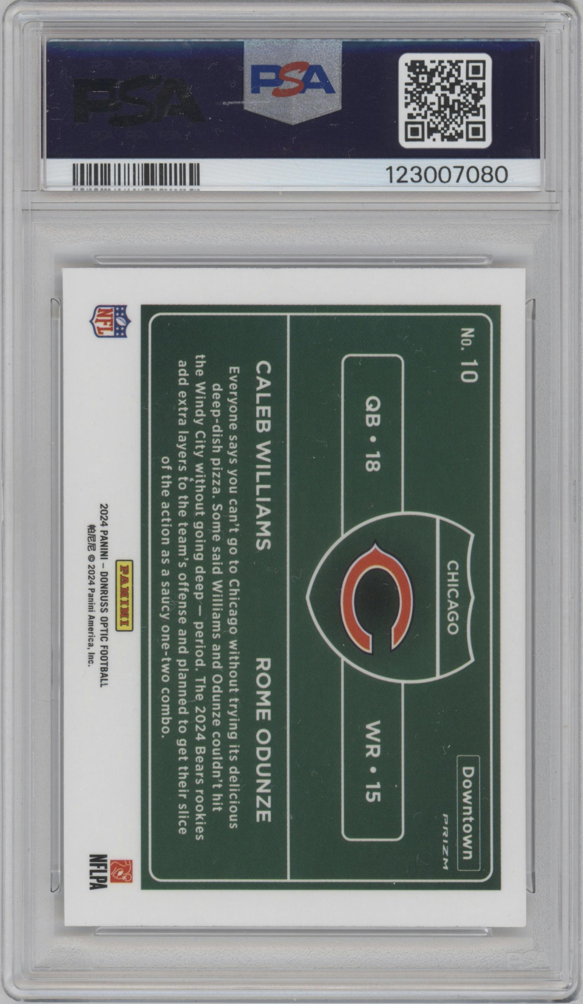 Caleb Williams/Rome Odunze