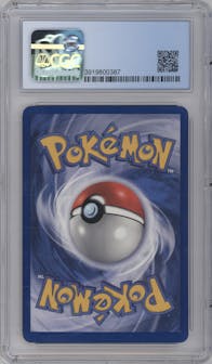 Sabrina's ESP from the 2000 Pokemon GH set graded by CSG and given an overall grade of 9.