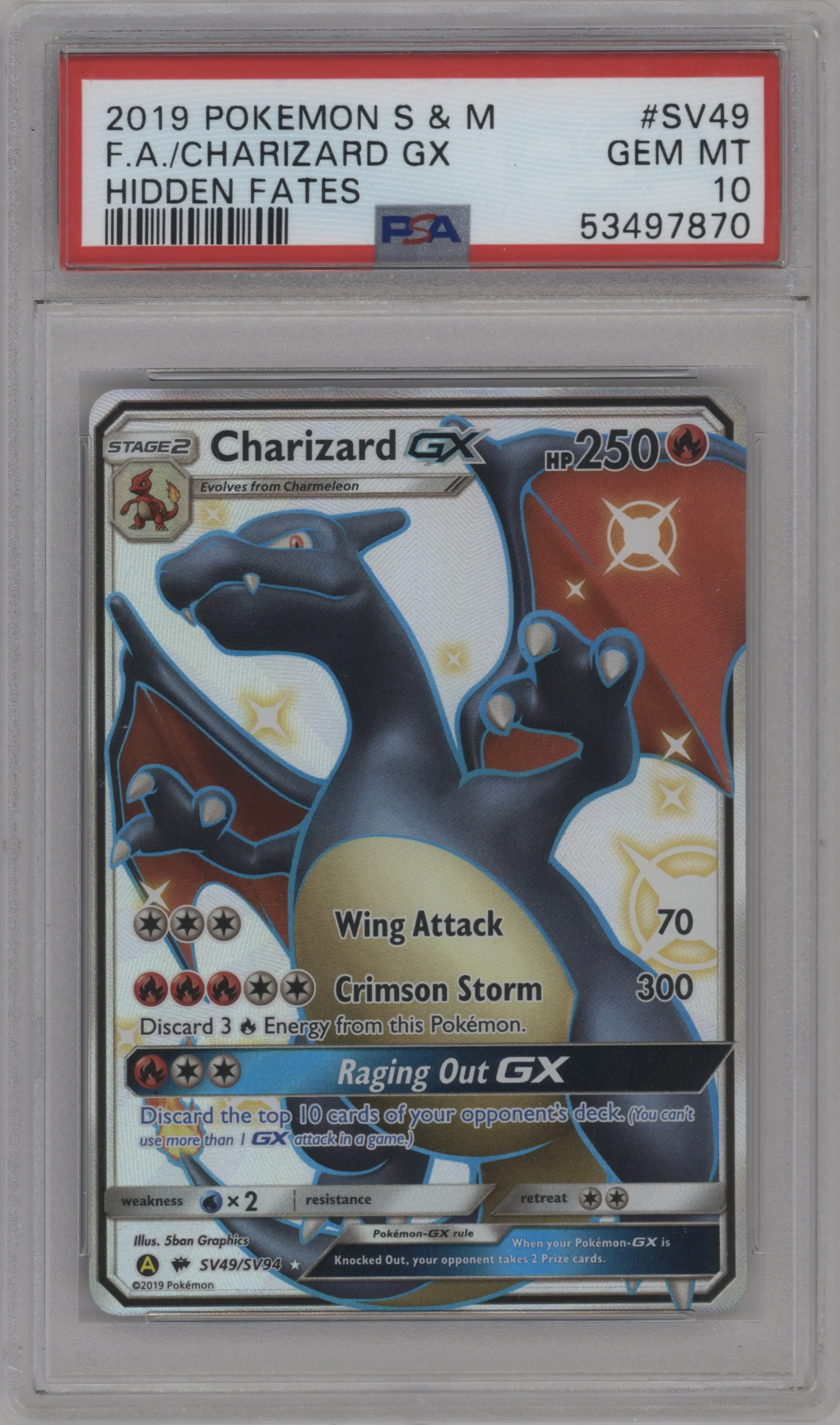 Charizard GX
