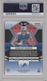 Aidan Hutchinson from the 2022 Panini Mosaic set featuring a Blue Mosaic parallel graded by PSA and given an overall grade of 10.
