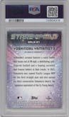 Yoshinobu Yamamoto from the 2024 Topps  set graded by PSA and given an overall grade of 10.