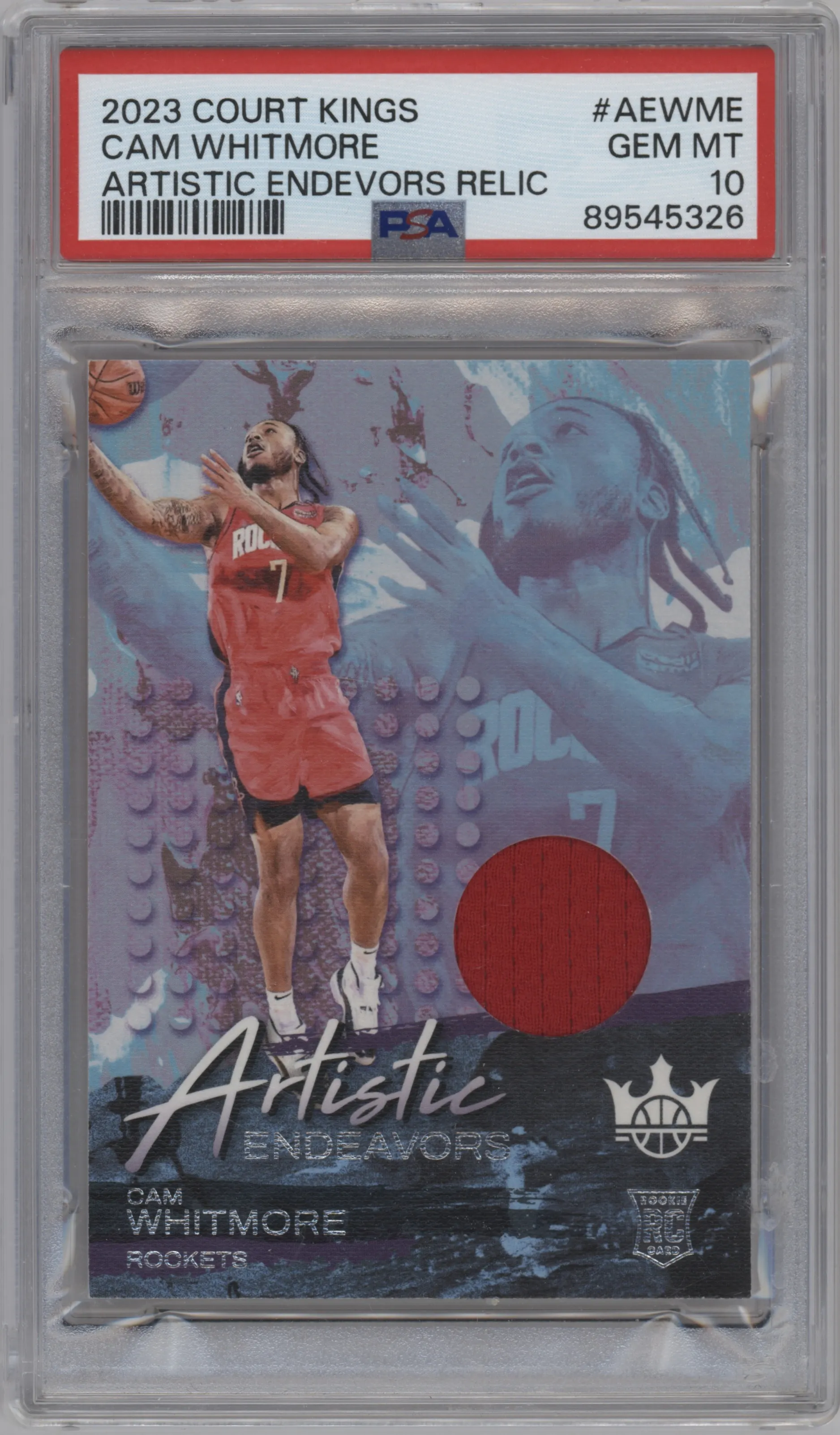 2023 Panini Court Kings Artistic Endeavors Cam Whitmore PSA 10