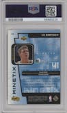Dirk Nowitzki from the 1998-99 Upper Deck Ionix set graded by PSA and given an overall grade of 10.