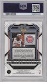 Jalen Duren from the 2022-23 Panini Prizm  set graded by PSA and given an overall grade of 10.