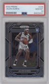 Jalen Duren from the 2022-23 Panini Prizm  set graded by PSA and given an overall grade of 10.
