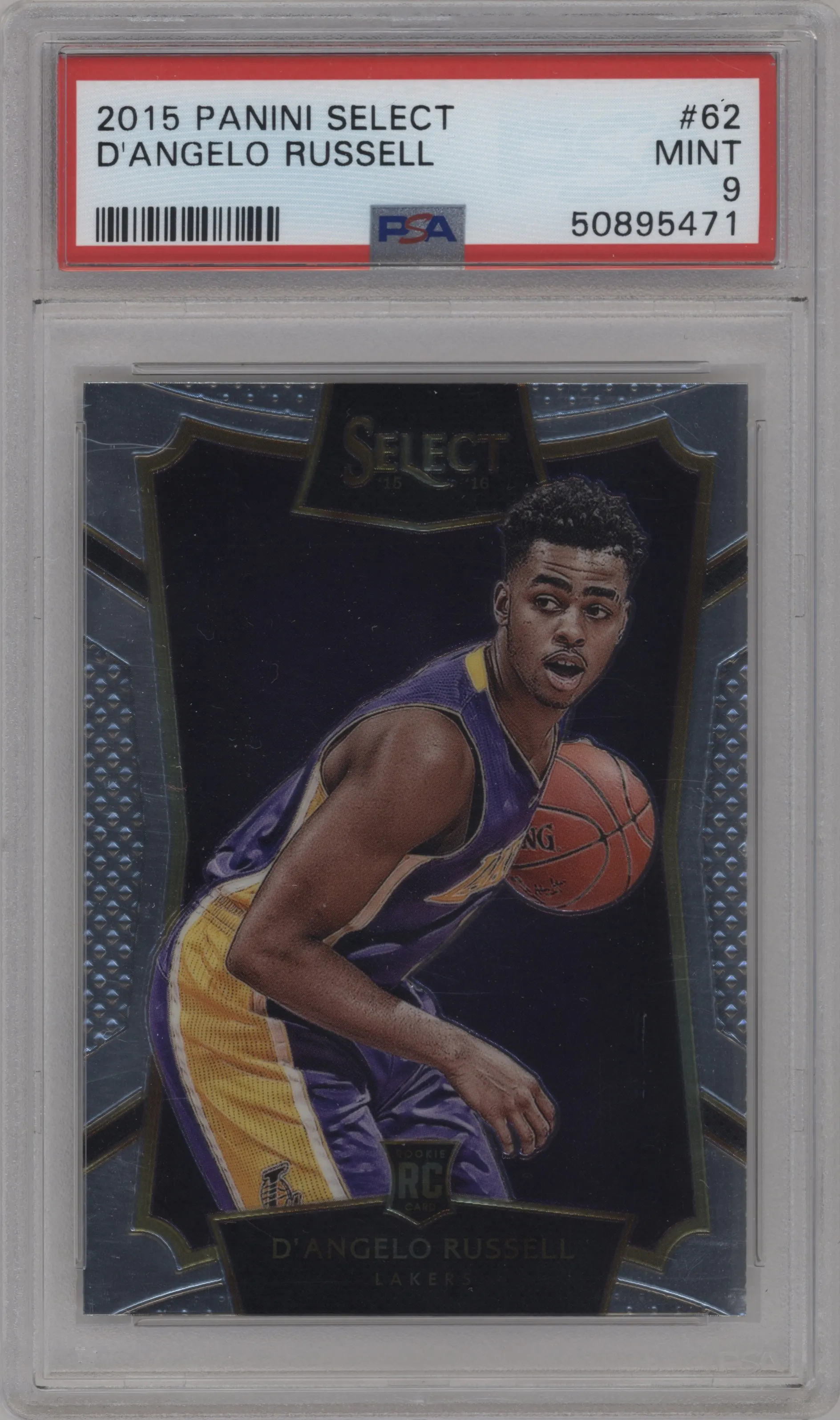 2015 Panini Select D'Angelo Russell PSA 9