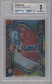  Cade Cunningham from the 2022-23 Panini Select set featuring a Tie-Dye parallel graded by Beckett and given an overall grade of 9.