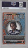 Jaxon Smith-Njigba from the 2023 Panini Mosaic set graded by PSA and given an overall grade of 9.