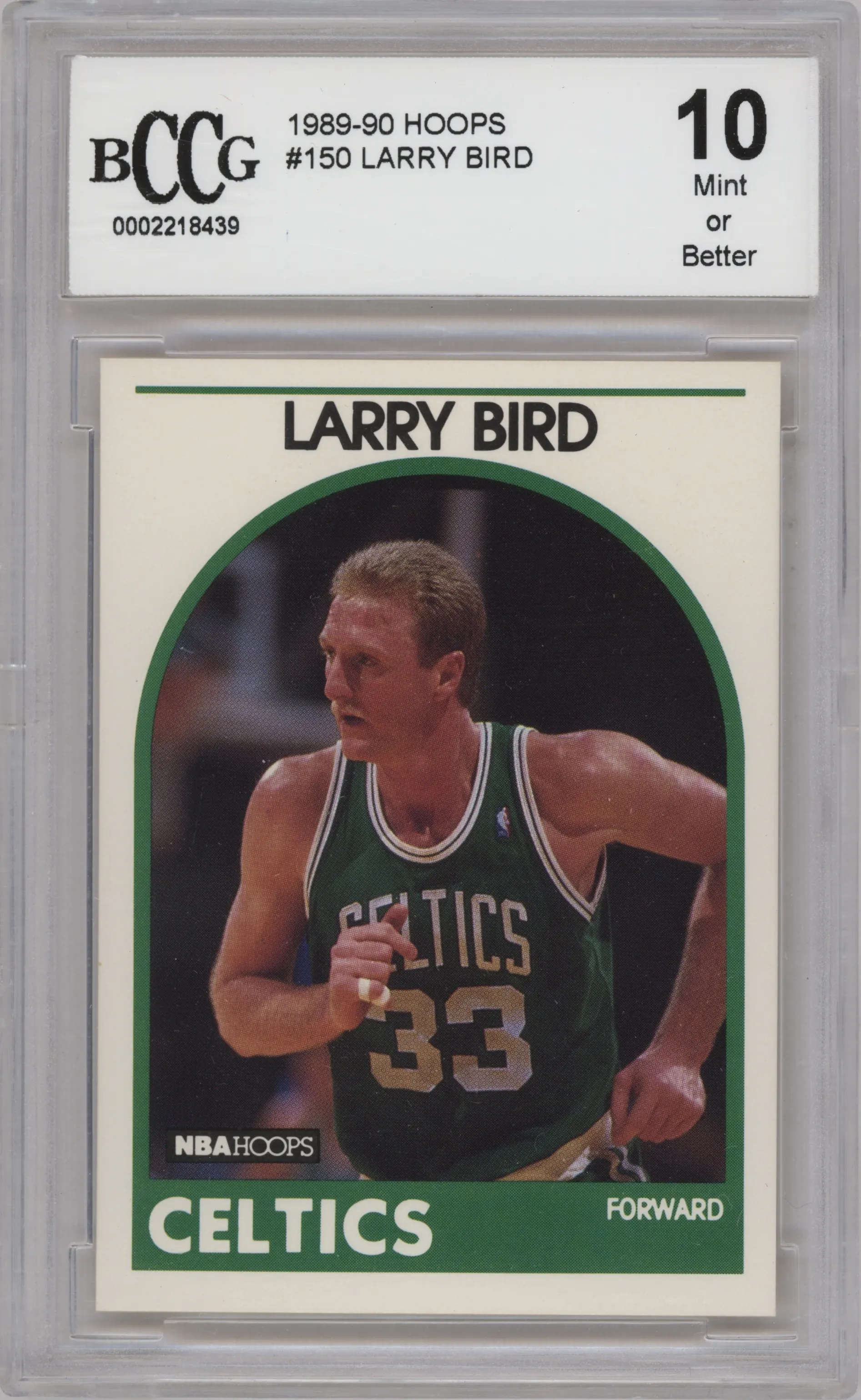 1989 NBA Hoops Larry Bird BGS 10