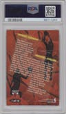 Michael Jordan/Dennis Rodman from the 1997-98 Fleer set graded by PSA and given an overall grade of 8.