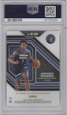 Anthony Edwards from the 2020-21 Panini Prizm set graded by PSA and given an overall grade of 10.