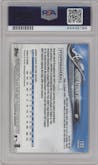 Ronald Acuna Jr. from the 2018 Topps Chrome set graded by PSA and given an overall grade of 10.