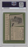 Shohei Ohtani from the 2020 Topps Heritage set graded by PSA and given an overall grade of 9.