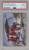 Justin Upton/Shohei Ohtani/Mike Trout from the 2018 Topps Update set graded by PSA and given an overall grade of 10.
