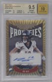 Bo Nix from the 2024 Finest set graded by Beckett and given an overall grade of 9.5.