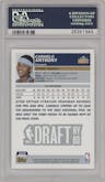 Carmelo Anthony from the 2003-04 Topps set graded by PSA and given an overall grade of 10.