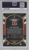 Joe Burrow from the 2020 Panini Select set graded by PSA and given an overall grade of 10.
