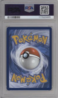 Umbreon ex from the 2025 Pokemon SV set graded by PSA and given an overall grade of 9.