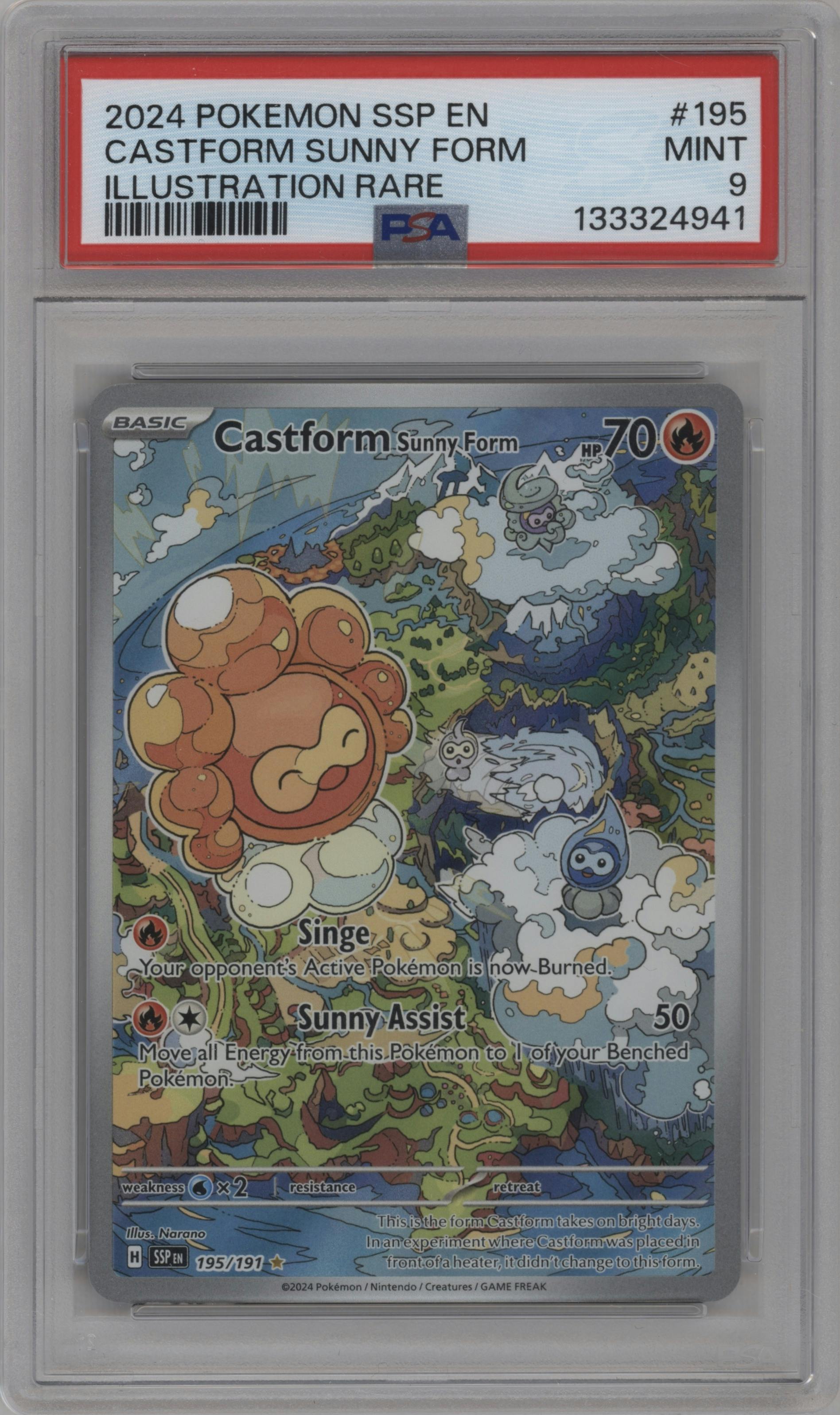 Castform Sunny Form