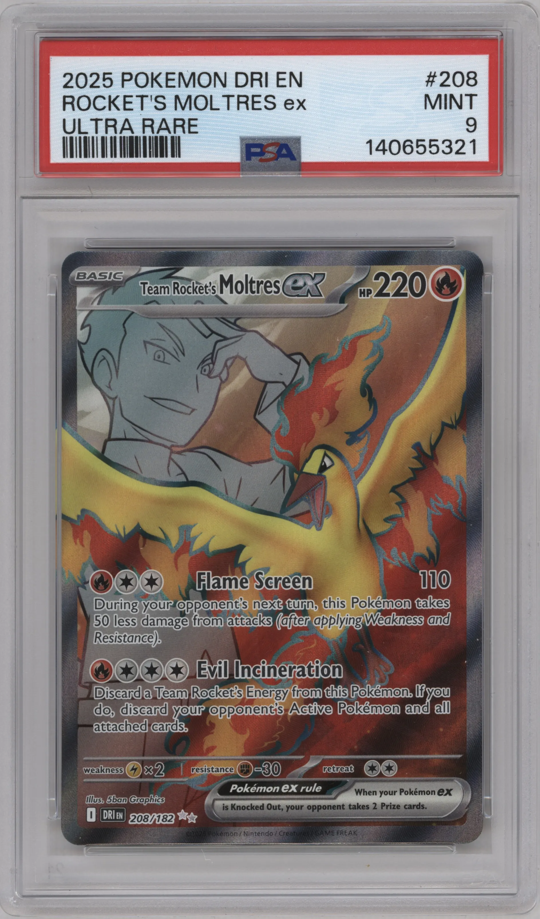 Team Rocket's Moltres ex