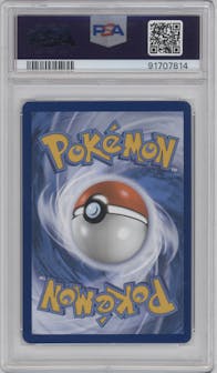Blastoise ex from the 2023 Pokemon SV set graded by PSA and given an overall grade of 9.