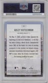 Adley Rutschman from the 2023 Topps Series 1 set graded by PSA and given an overall grade of 9.