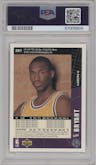 Kobe Bryant from the 1996-97 Upper Deck Collector's Choice set graded by PSA and given an overall grade of 9.