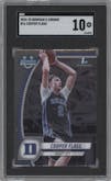 Cooper Flagg from the 2024-25 Bowman University Chrome set graded by SGC and given an overall grade of 10.