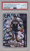 Anthony Edwards from the 2020-21 Panini Revolution set featuring a Chinese New Year parallel graded by PSA and given an overall grade of 10.