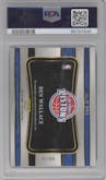 Ben Wallace from the 2021-22 Panini Select set featuring a Tie-Dye parallel graded by PSA and given an overall grade of 10.