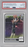 Victor Wembanyama from the 2023-24 Panini Haunted Hoops set graded by PSA and given an overall grade of 10.