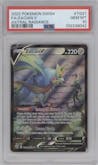 Zacian V from the 2022 Pokemon SWSH set graded by PSA and given an overall grade of 10.