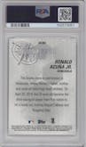 Ronald Acuna Jr. from the 2018 Topps Chrome Update  set graded by PSA and given an overall grade of 10.