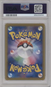 M Blastoise EX from the 2016 Pokemon XY JPN set graded by PSA and given an overall grade of 10.
